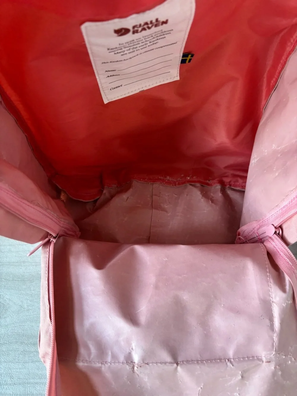 Fjallraven KÅNKEN EVERYDAY OUTDOOR Gorpcore backpack- chalk rose - Picture 5 of 14